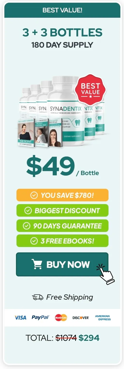 Synadentix six bottle best value bundle